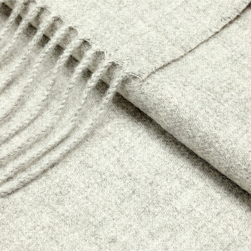 Pled z alpaki classic | 100% baby alpaca | SREBRNY