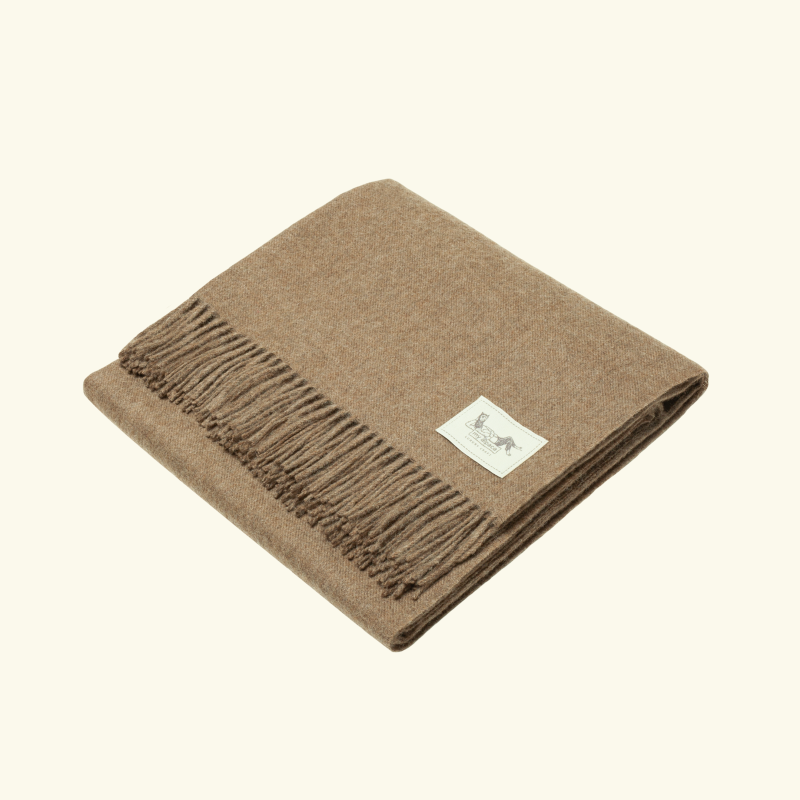 Pled z alpaki classic | 100% baby alpaca | MOCHA