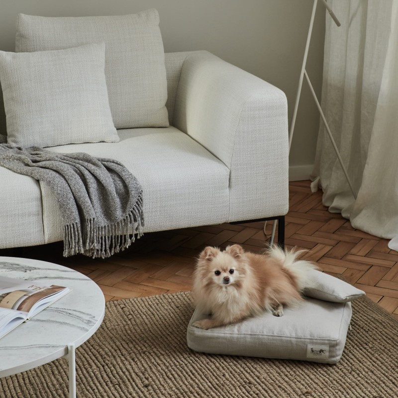 Posłanie dla psa ręcznie szyte | wypełnione 100% alpaką