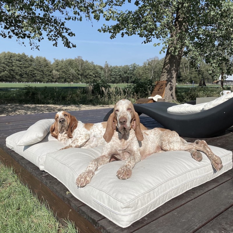 Pokrowiec na poduszkę dla psa z alpaki