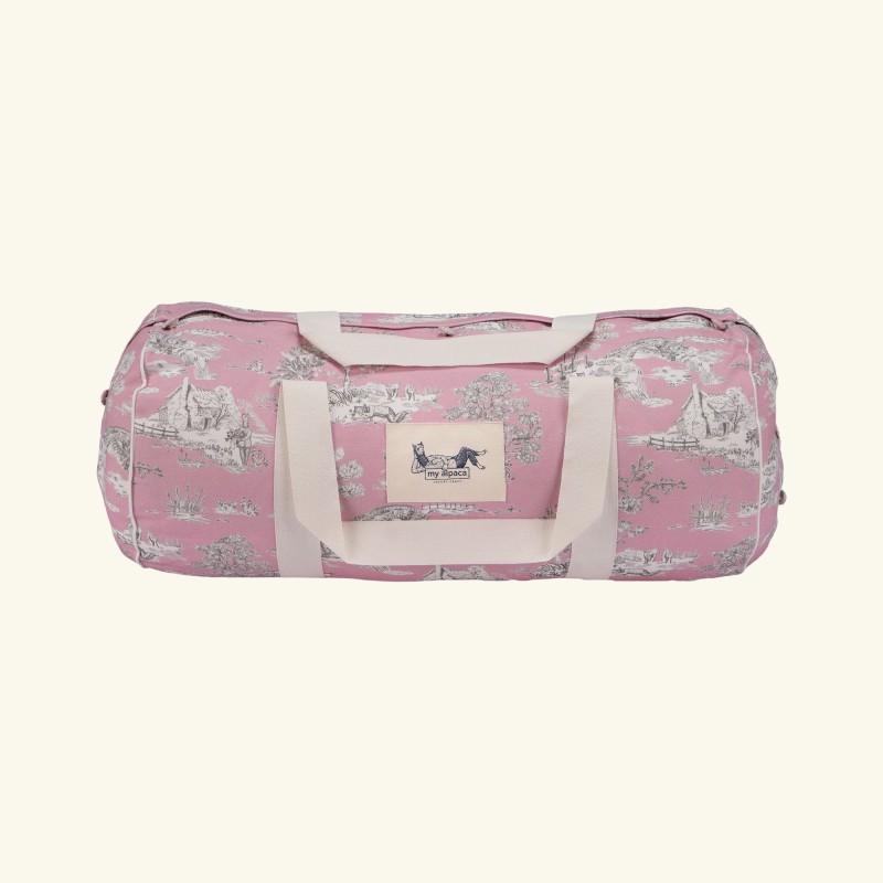 3. Kołdra z alpaki JUNIOR | Toile De MyAlpaca Pink