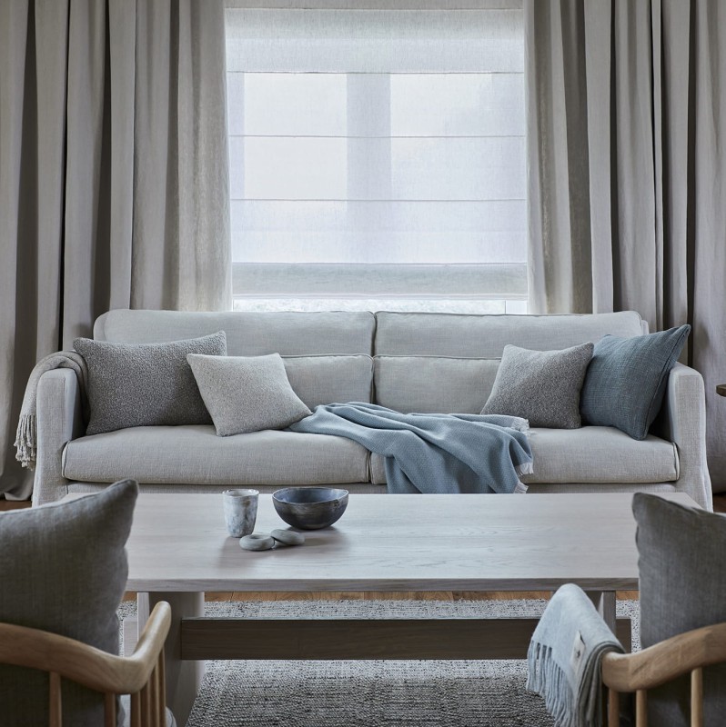 Aranżacja z poduszkami dekoracyjnymi