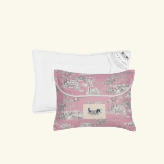 Poduszka z alpaki dla dziecka | Toile de MyAlpaca Pink