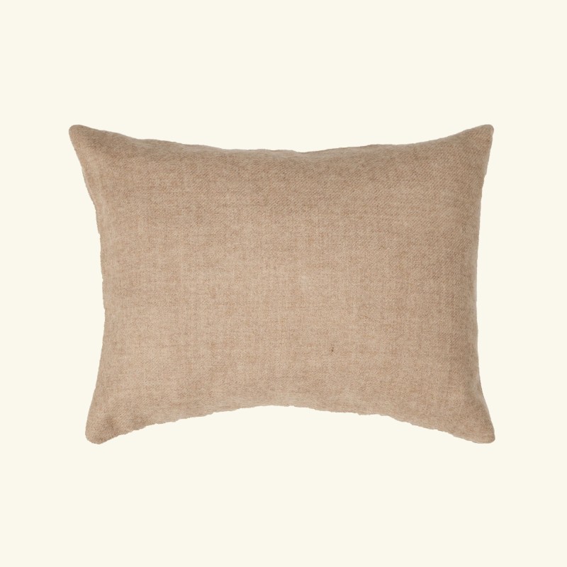 Poduszka podróżna z alpaki beige beżowy