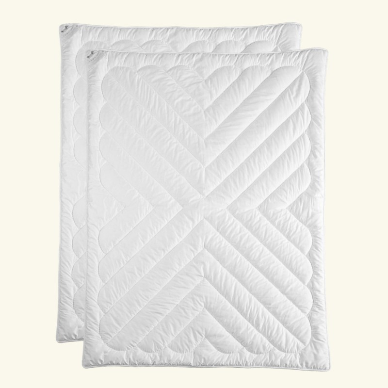 2 całoroczne kołdry z alpaki dla dwojga | Farm & Craft