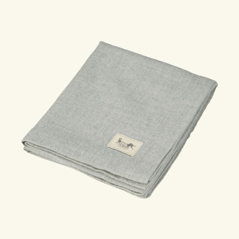 Pled dla dziecka | 100% baby alpaca | SREBRNY